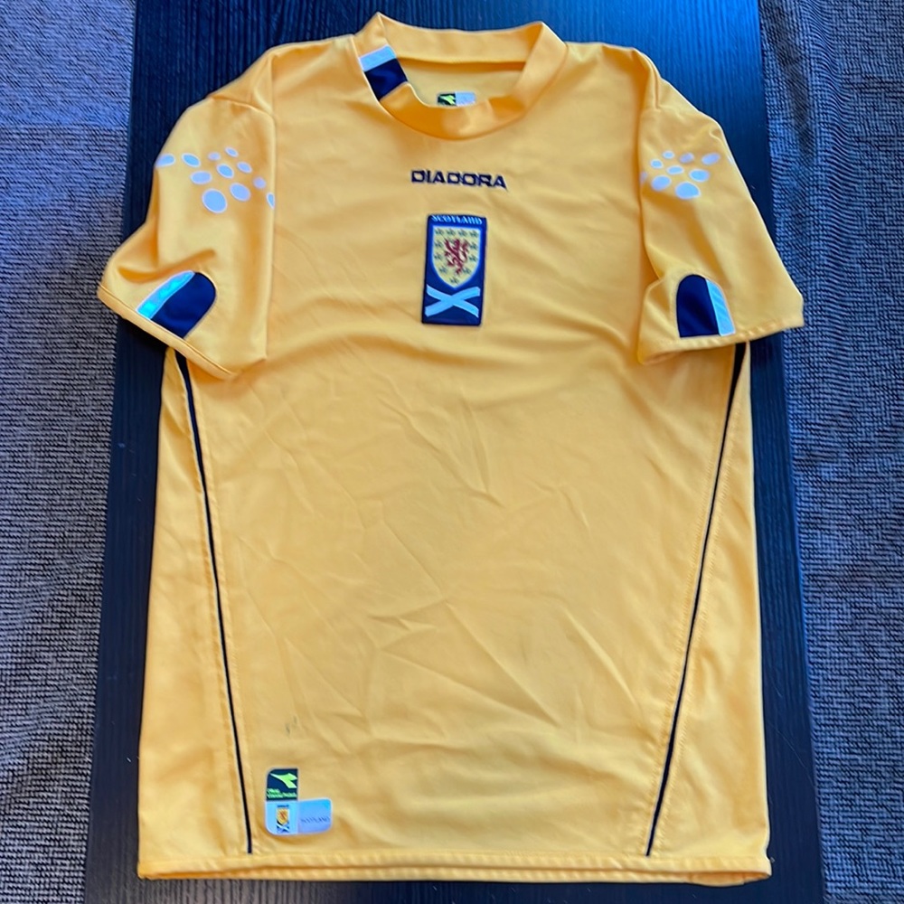 Diadora Scotland Soccer Jersey